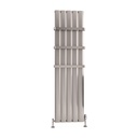 Malmesbury 1800 x 470 Aluminium Radiator - Silver Effect