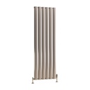 Malmesbury 1800 x 565 Aluminium Radiator - Silver Effect