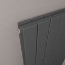 Addington II Radiator 600 x 374 Type20 - Matt Anthracite