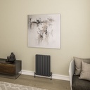 Addington II Radiator 600 x 448 Type20 - Matt Anthracite