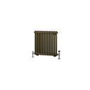 Rivassa 2 Column Radiator 600 x 608mm - Bronze Olive