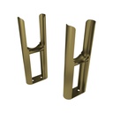 Rivassa 2 Column Radiator Feet (pair) - Bronze Olive