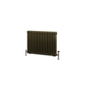 Rivassa 3 Column Radiator 600 x 833mm - Bronze Olive