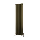 Rivassa 3 Column Radiator 1800 x 473mm - Bronze Olive