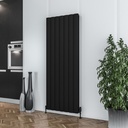Guardia 1800 x 660 Aluminium Radiator - Matt Black