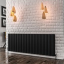 Guardia 600 x 1610 Aluminium Radiator - Matt Black