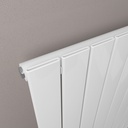 Addington Aluminium 1800 x 662 Radiator Type10 - Gloss White