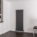 Addington Aluminium 1800 x 662 Radiator Type10 - Matt Anthracite