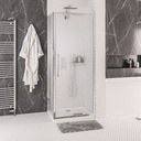 Corniche 2000 8mm 900 In-Fold Shower Door  - Chrome