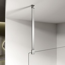 8mm Walk In Ceiling Support Bar - Chrome