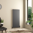 Addington II Radiator 1400 x 596 Type10 - Matt Anthracite