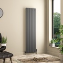 Addington II Radiator 1800 x 448 Type10 - Matt Anthracite