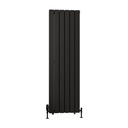 Warrington 1500 x 456 Radiator Type20 - Matt Black