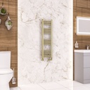 Wendover Straight Multirail 1000 x 300 Towel rails - Brushed Brass