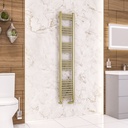 Wendover Straight Multirail 1600 x 300 Towel rails - Brushed Brass