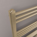 Wendover Straight Multirail 1800 x 750 Towel rails - Brushed Brass