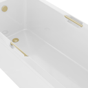 Portland Brushed Brass Grips (pair) - Brushed Brass