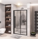 Vantage 2000 1300 slider Shower Door - Matt Black