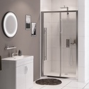 Vantage 2000 1500 slider Shower Door - Chrome