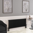 Imperia 2 Column Radiator 600 x 1460mm - Matt Black