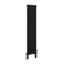 Imperia 2 Column Radiator 1800 x 380mm - Matt Black