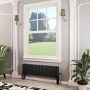 Imperia 3 Column Radiator 300 x 1145mm - Matt Black