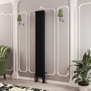 Imperia 3 Column Radiator 1800 x 290mm - Matt Black