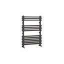 Imperia 2 Column Multirail 832 x 600mm Towel rails - Matt Anthracite