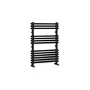 Imperia 2 Column Multirail 832 x 600mm Towel rails - Matt Black