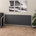 Warrington 600 x 1672 Radiator Type20 - Matt Anthracite