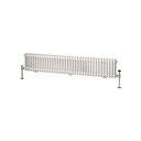 Imperia 2 Column Radiator 300 x 1640mm - Gloss White