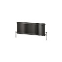 Imperia 2 Column Radiator 450 x 1145mm - Matt Anthracite