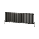 Imperia 2 Column Radiator 600 x 1820mm - Matt Anthracite