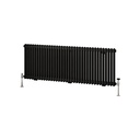 Imperia 2 Column Radiator 600 x 1640mm - Matt Black