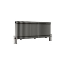 Imperia 2 Column Radiator 600 x 1460mm - Bare Metal
