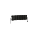 Imperia 3 Column Radiator 300 x 1010mm - Matt Black