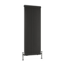 Imperia 3 Column Radiator 1800 x 650mm - Matt Anthracite