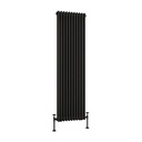 Imperia 3 Column Radiator 1800 x 515mm - Matt Black