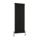 Imperia 3 Column Radiator 1800 x 650mm - Matt Black