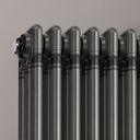 Imperia 3 Column Radiator 1800 x 560mm - Bare Metal