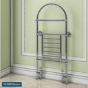 Severn 1340 x 600 Towel rail - Chrome