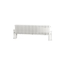 Imperia 4 Column Radiator 300 x 1145mm - Gloss White