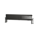 Imperia 4 Column Radiator 300 x 1460mm - Matt Anthracite