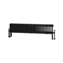 Imperia 4 Column Radiator 300 x 1460mm - Matt Black