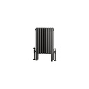 Imperia 4 Column Radiator 600 x 425mm - Matt Anthracite