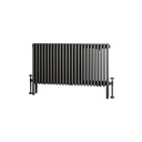 Imperia 4 Column Radiator 600 x 1145mm - Matt Anthracite