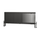 Imperia 4 Column Radiator 600 x 1640mm - Matt Anthracite