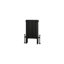 Imperia 4 Column Radiator 600 x 425mm - Matt Black