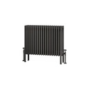 Imperia 6 Column Radiator 600 x 830mm - Matt Anthracite