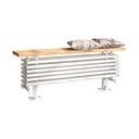 Imperia 6 Column Bench Radiator 480 x 1200mm - Gloss White